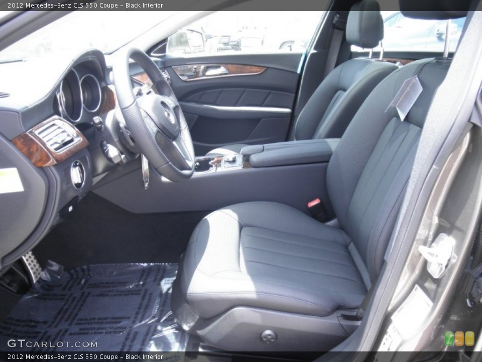 Black Interior Photo for the 2012 Mercedes-Benz CLS 550 Coupe #51725461