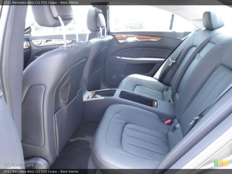 Black Interior Photo for the 2012 Mercedes-Benz CLS 550 Coupe #51725476