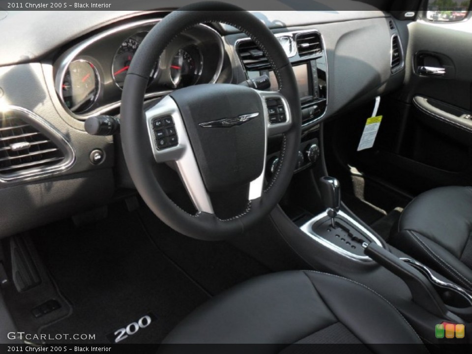 Black Interior Prime Interior for the 2011 Chrysler 200 S #51725767