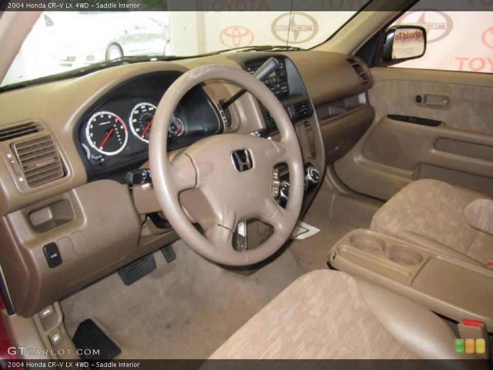 Saddle Interior Prime Interior for the 2004 Honda CR-V LX 4WD #51733654