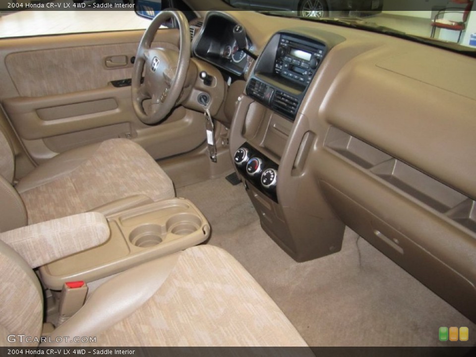 Saddle Interior Dashboard for the 2004 Honda CR-V LX 4WD #51733813