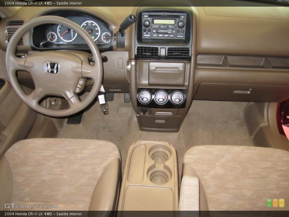 Saddle Interior Dashboard for the 2004 Honda CR-V LX 4WD #51733825