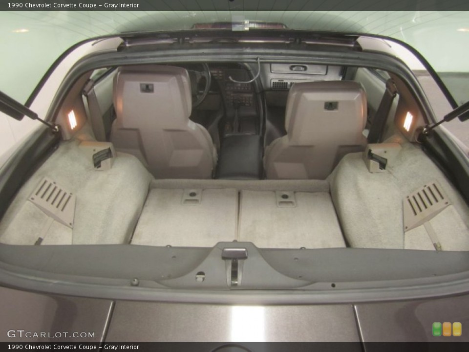 Gray Interior Trunk for the 1990 Chevrolet Corvette Coupe #51736981