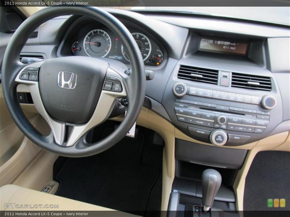 Ivory Interior Dashboard for the 2011 Honda Accord LX-S Coupe #51739057