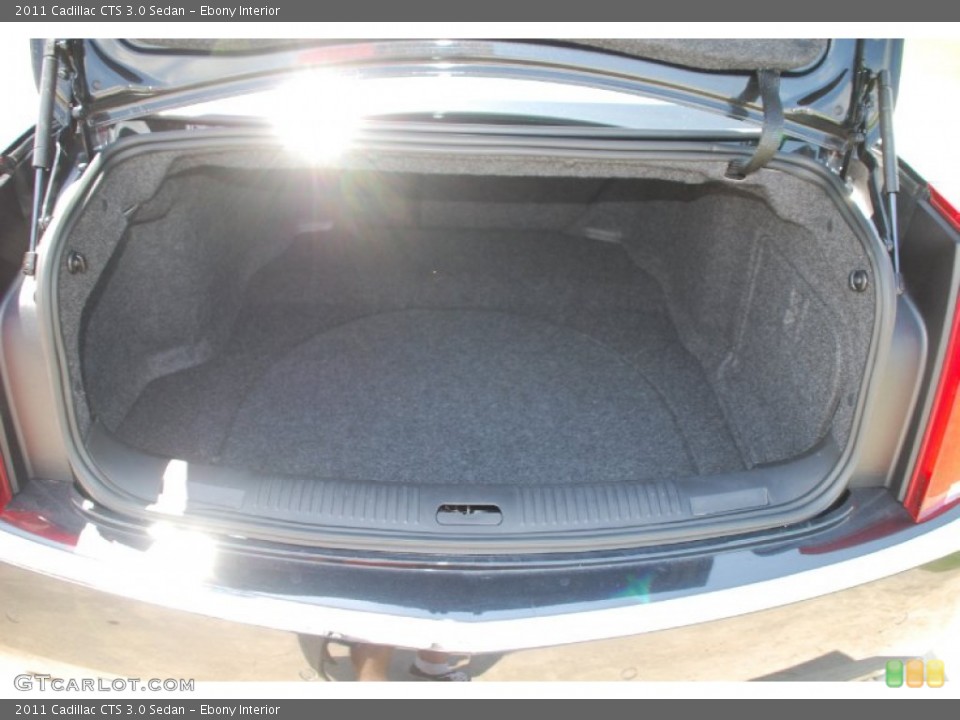 Ebony Interior Trunk for the 2011 Cadillac CTS 3.0 Sedan #51745681