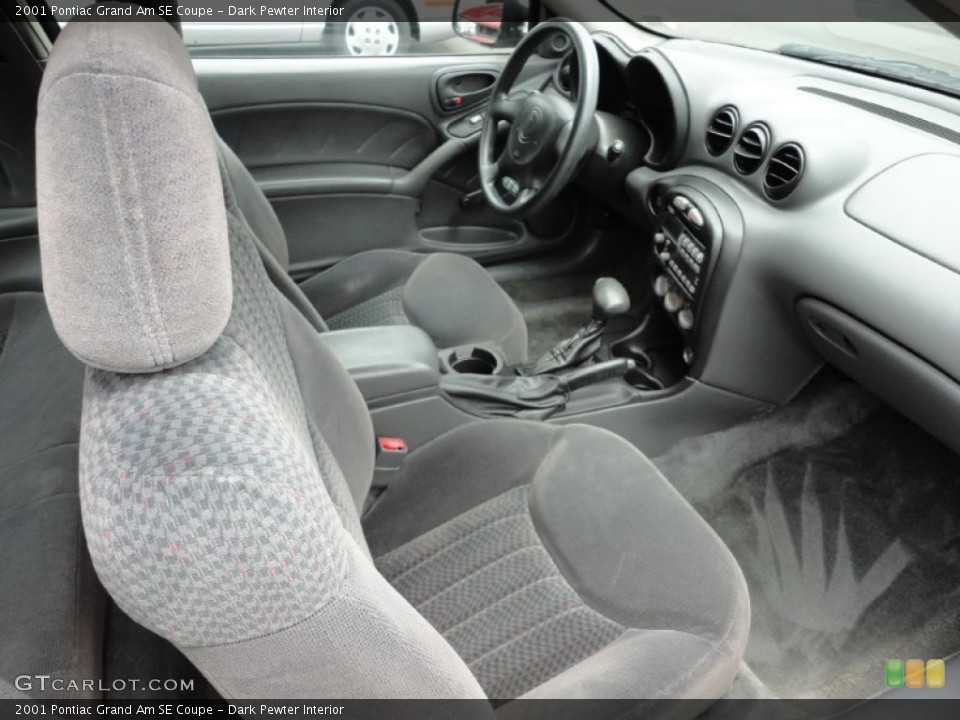Dark Pewter Interior Photo for the 2001 Pontiac Grand Am SE Coupe #51746227
