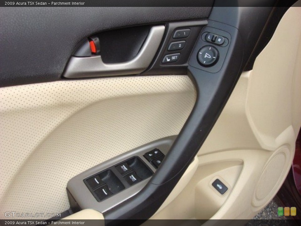 Parchment Interior Controls for the 2009 Acura TSX Sedan #51747790