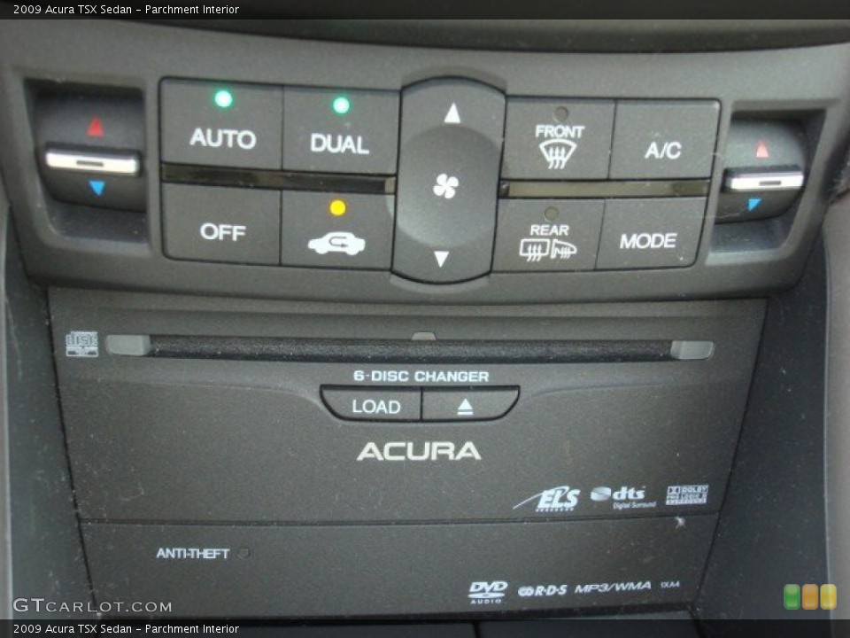 Parchment Interior Controls for the 2009 Acura TSX Sedan #51747856