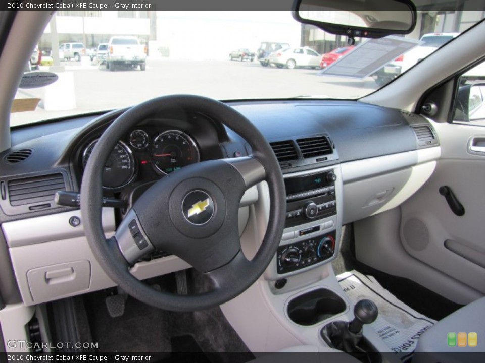 Gray Interior Dashboard for the 2010 Chevrolet Cobalt XFE Coupe #51749425