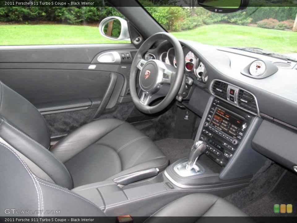 Black Interior Photo for the 2011 Porsche 911 Turbo S Coupe #51752332