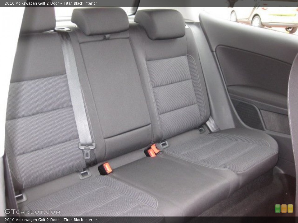Titan Black Interior Photo for the 2010 Volkswagen Golf 2 Door #51753466