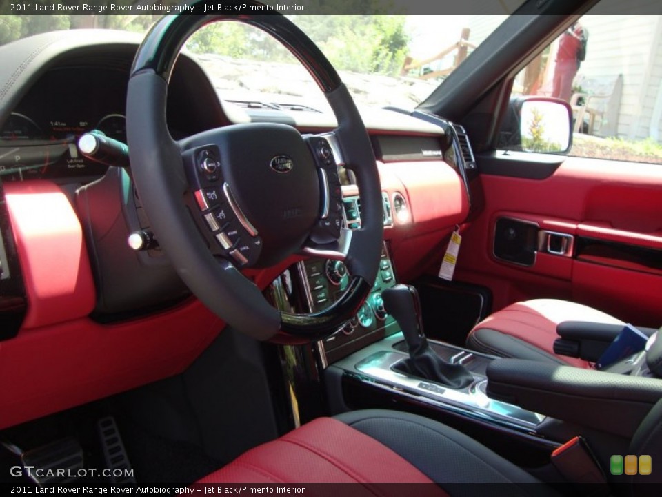 Jet Black/Pimento Interior Photo for the 2011 Land Rover Range Rover Autobiography #51753799
