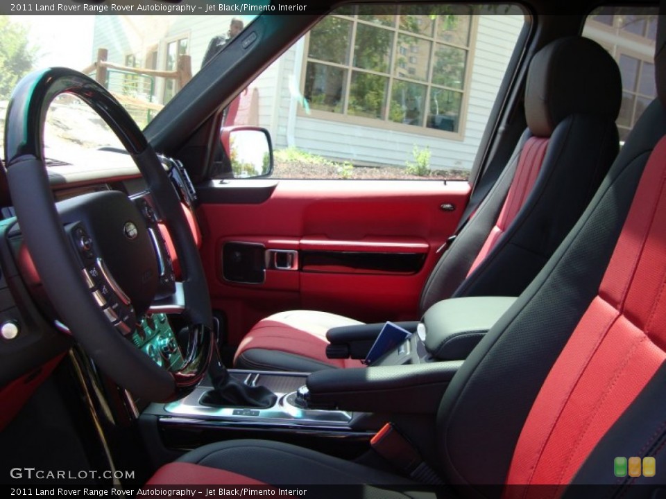 Jet Black/Pimento Interior Photo for the 2011 Land Rover Range Rover Autobiography #51753817