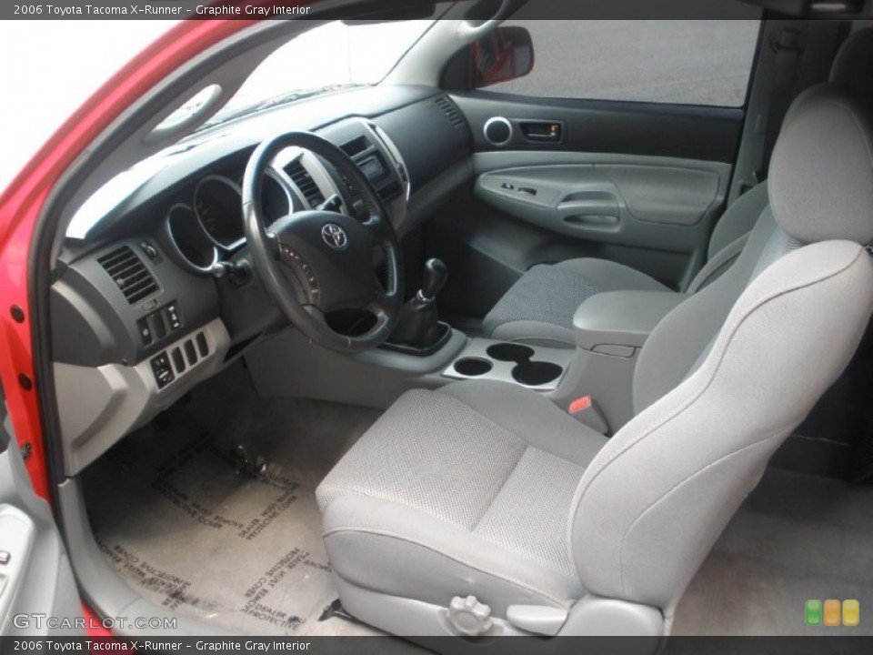 Graphite Gray Interior Photo for the 2006 Toyota Tacoma X-Runner #51756361