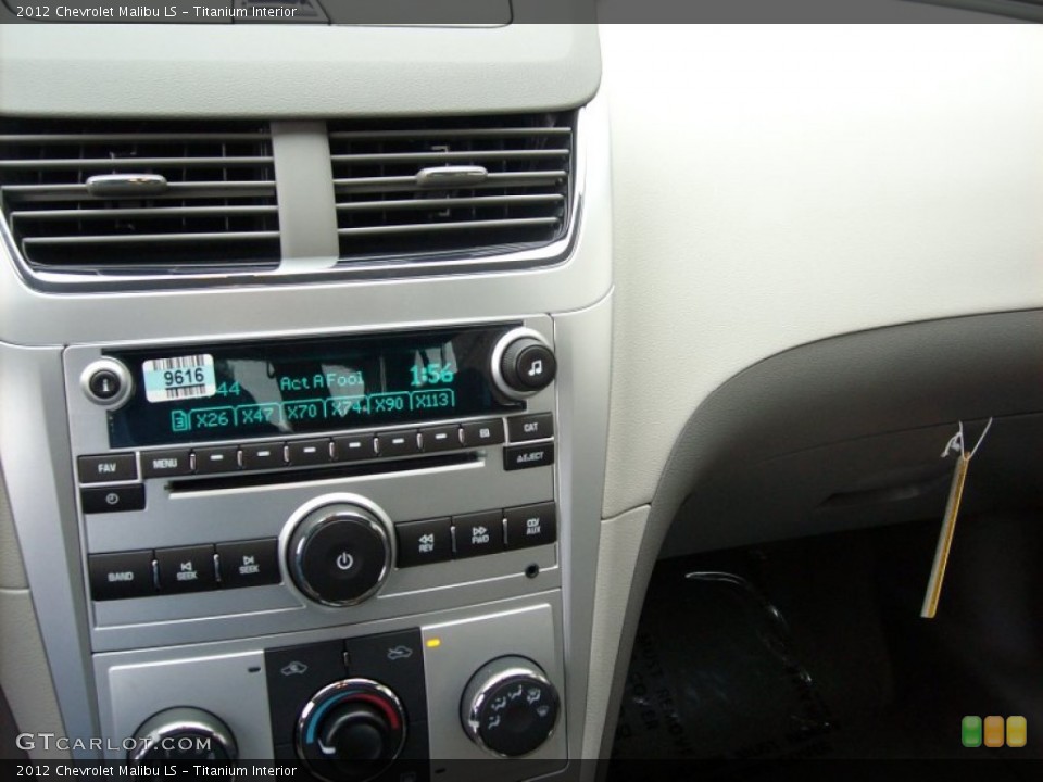 Titanium Interior Controls for the 2012 Chevrolet Malibu LS #51757405