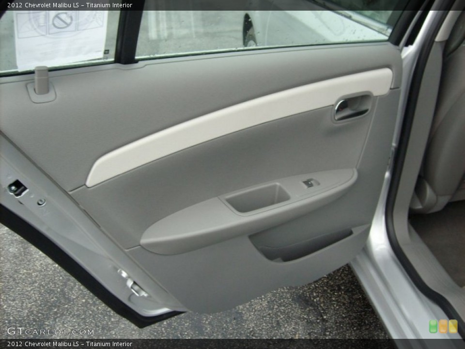 Titanium Interior Door Panel for the 2012 Chevrolet Malibu LS #51757435