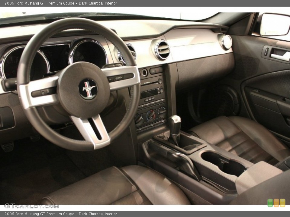 Dark Charcoal Interior Prime Interior for the 2006 Ford Mustang GT Premium Coupe #51758980
