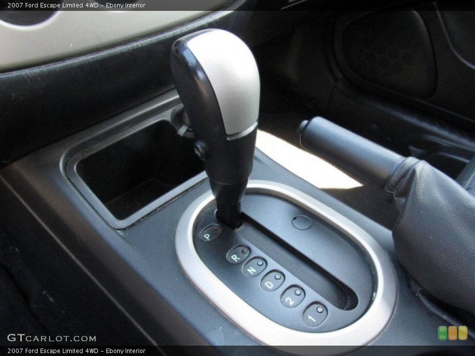 Ebony Interior Transmission for the 2007 Ford Escape Limited 4WD #51760453