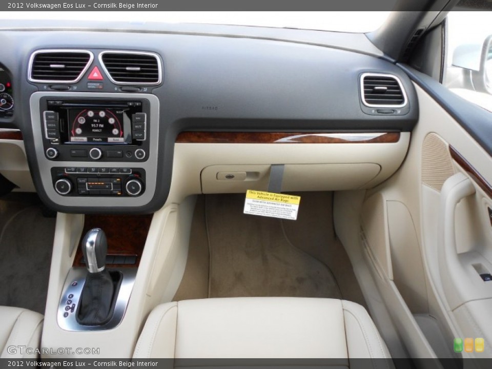 Cornsilk Beige Interior Dashboard for the 2012 Volkswagen Eos Lux #51760858
