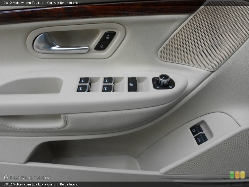Cornsilk Beige Interior Controls for the 2012 Volkswagen Eos Lux #51760942