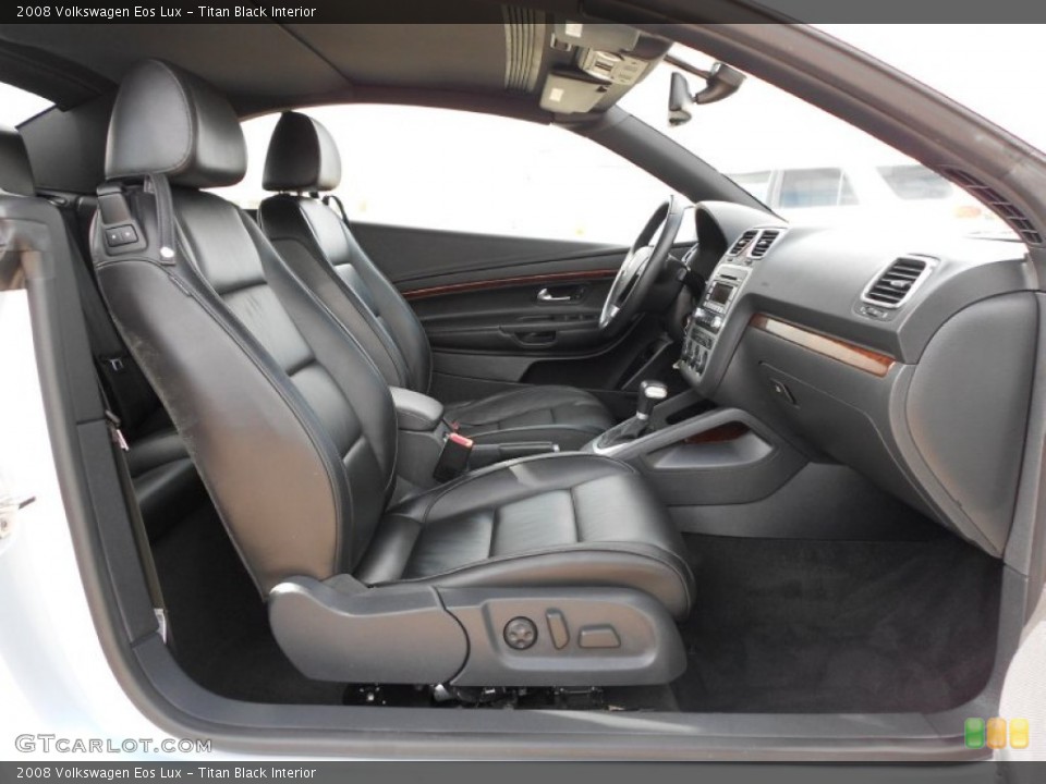 Titan Black Interior Photo for the 2008 Volkswagen Eos Lux #51761284