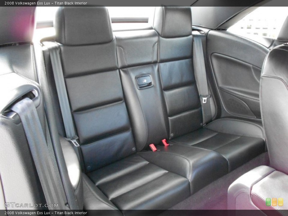 Titan Black Interior Photo for the 2008 Volkswagen Eos Lux #51761344