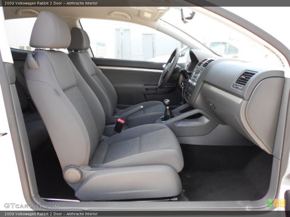 Anthracite Interior Photo for the 2009 Volkswagen Rabbit 2 Door #51761806