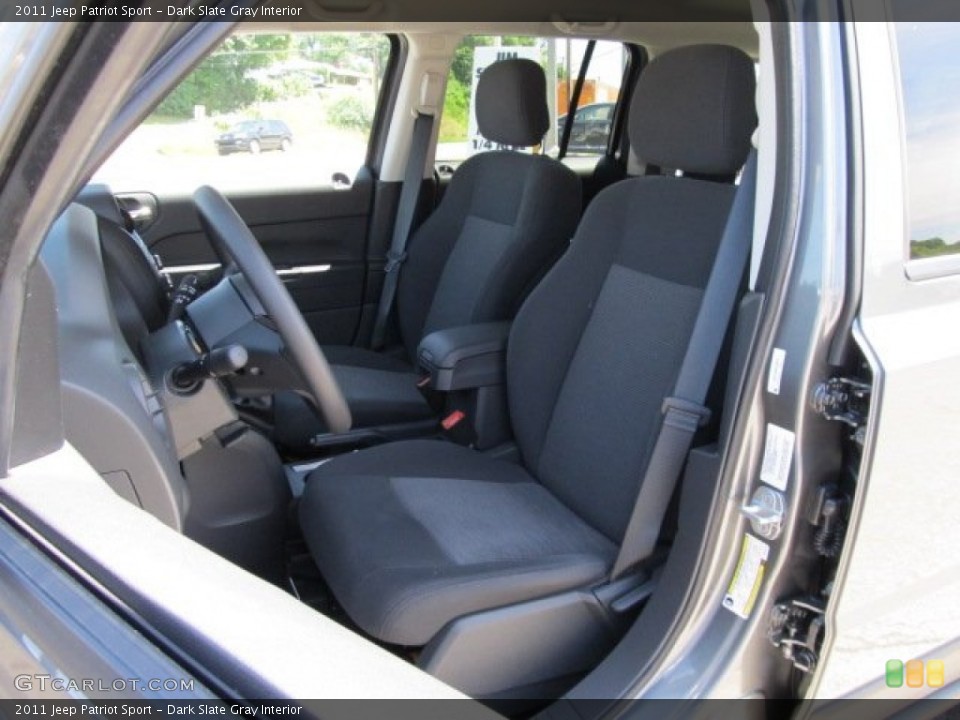 Dark Slate Gray Interior Photo for the 2011 Jeep Patriot Sport #51762742