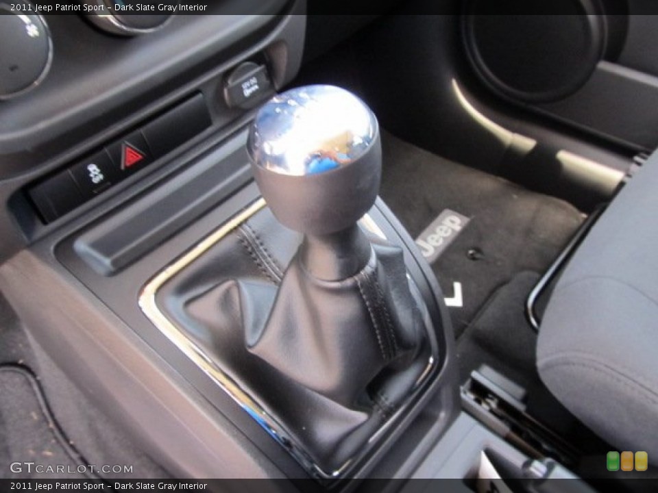 Dark Slate Gray Interior Transmission for the 2011 Jeep Patriot Sport #51762757
