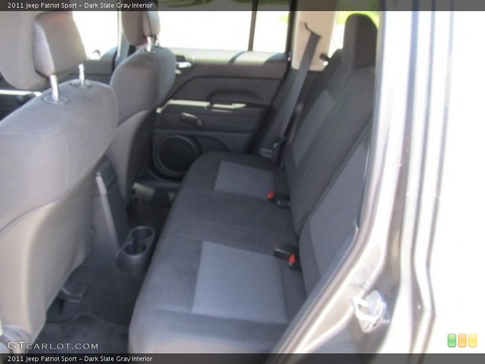 Dark Slate Gray Interior Photo for the 2011 Jeep Patriot Sport #51762799