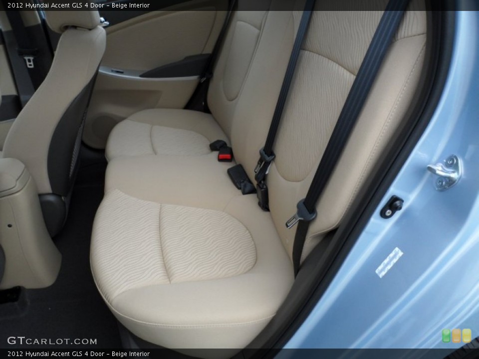 Beige Interior Photo for the 2012 Hyundai Accent GLS 4 Door #51762919