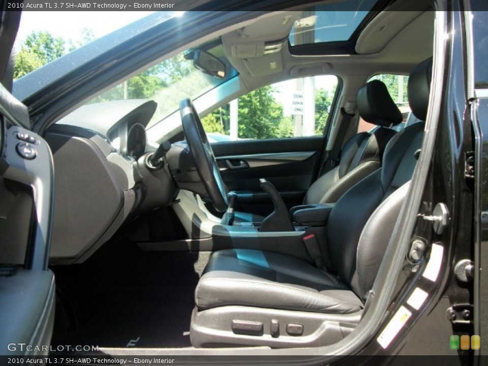 Ebony Interior Photo for the 2010 Acura TL 3.7 SH-AWD Technology #51765820