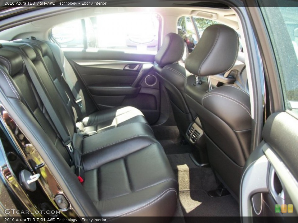Ebony Interior Photo for the 2010 Acura TL 3.7 SH-AWD Technology #51765859
