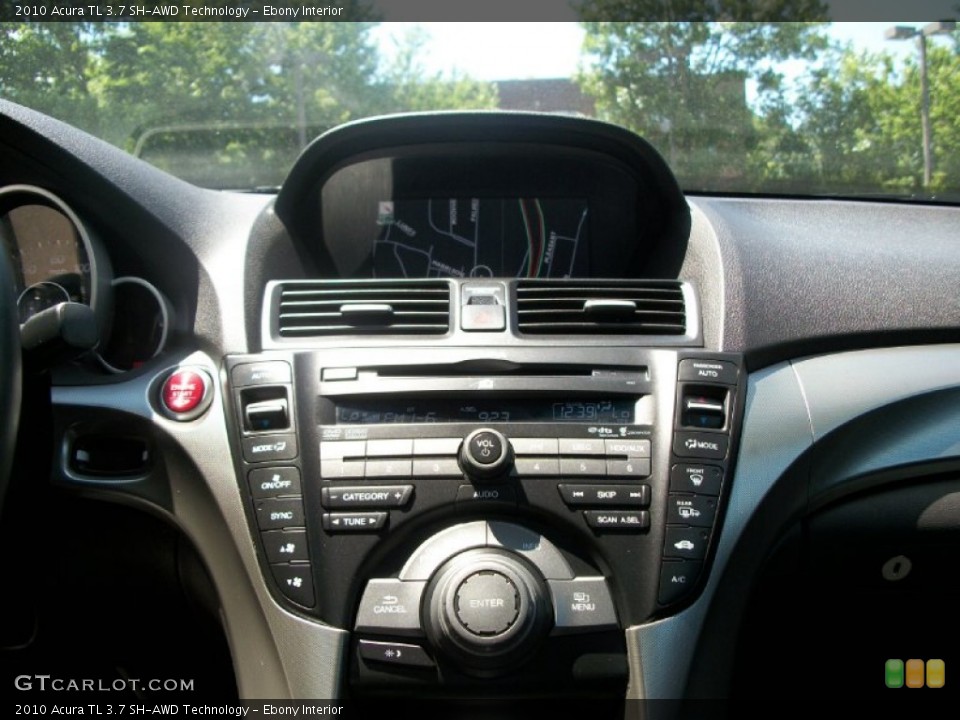 Ebony Interior Controls for the 2010 Acura TL 3.7 SH-AWD Technology #51765931