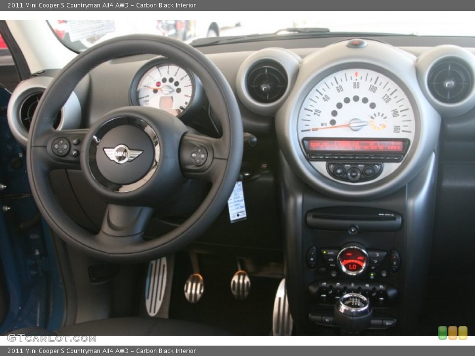 Carbon Black Interior Dashboard for the 2011 Mini Cooper S Countryman All4 AWD #51767347