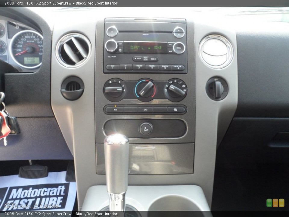 Black/Red Sport Interior Controls for the 2008 Ford F150 FX2 Sport SuperCrew #51767359