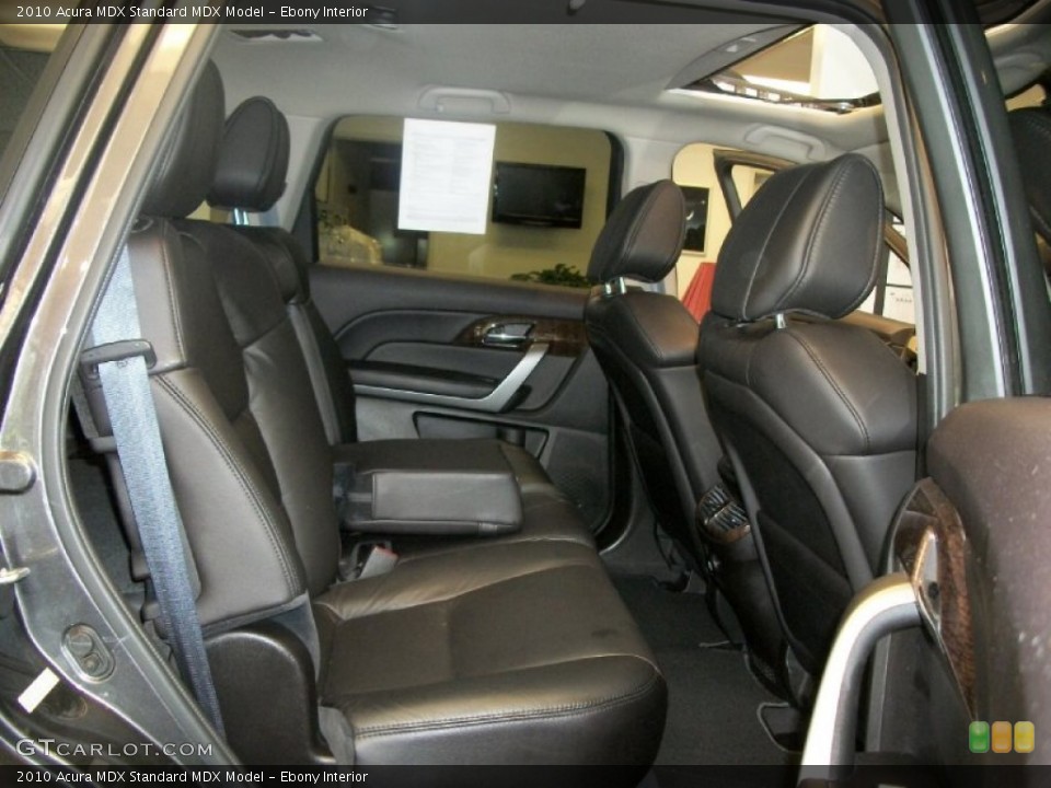 Ebony Interior Photo for the 2010 Acura MDX  #51767737
