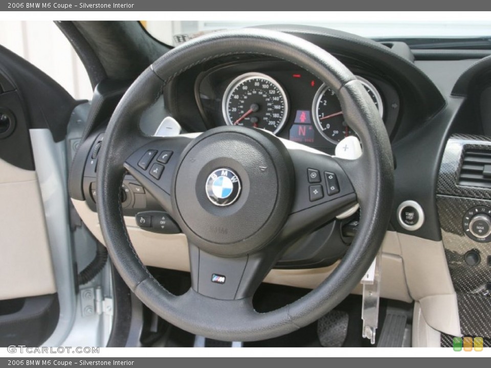 Silverstone Interior Steering Wheel for the 2006 BMW M6 Coupe #51768953