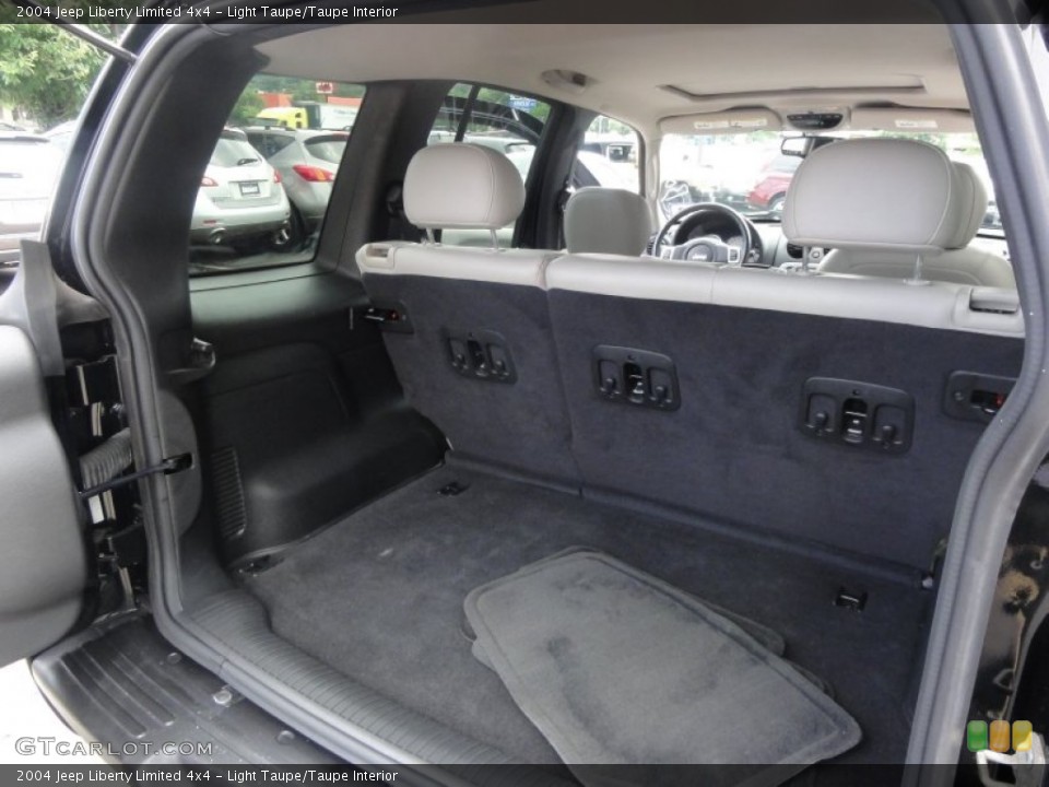 Light Taupe/Taupe Interior Trunk for the 2004 Jeep Liberty Limited 4x4 #51772123