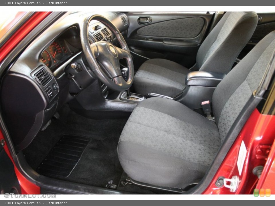 Black Interior Photo for the 2001 Toyota Corolla S #51774379