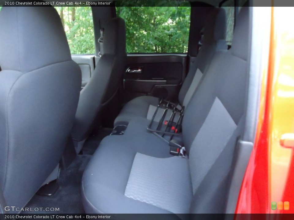 Ebony Interior Photo for the 2010 Chevrolet Colorado LT Crew Cab 4x4 #51775963