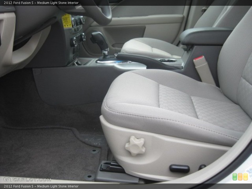 Medium Light Stone Interior Photo for the 2012 Ford Fusion S #51781340