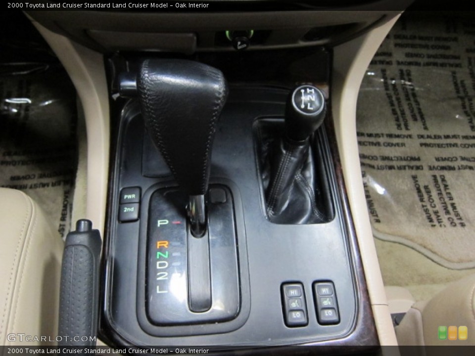 Oak Interior Transmission for the 2000 Toyota Land Cruiser  #51782444