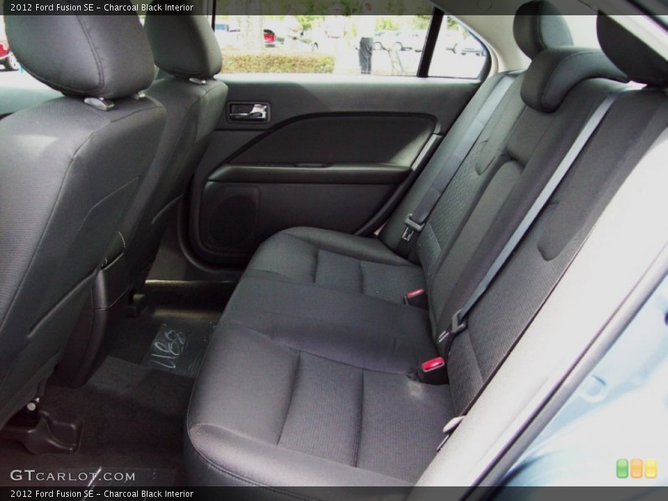 Charcoal Black Interior Photo for the 2012 Ford Fusion SE #51783428