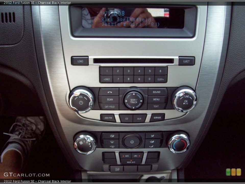 Charcoal Black Interior Controls for the 2012 Ford Fusion SE #51783470