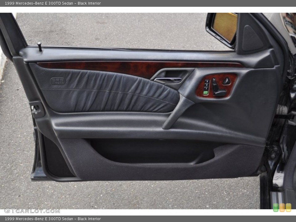 Black Interior Door Panel for the 1999 Mercedes-Benz E 300TD Sedan #51785783