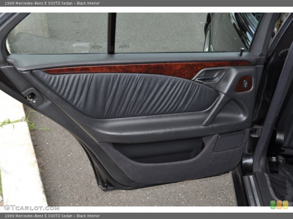 Black Interior Door Panel for the 1999 Mercedes-Benz E 300TD Sedan #51785798