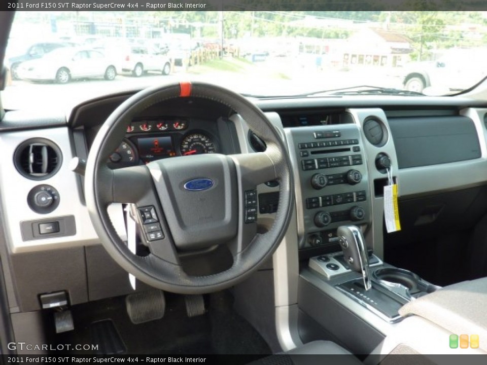 Raptor Black Interior Photo for the 2011 Ford F150 SVT Raptor SuperCrew 4x4 #51786317