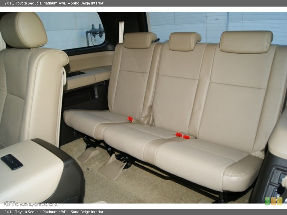 Sand Beige Interior Photo for the 2011 Toyota Sequoia Platinum 4WD #51789563
