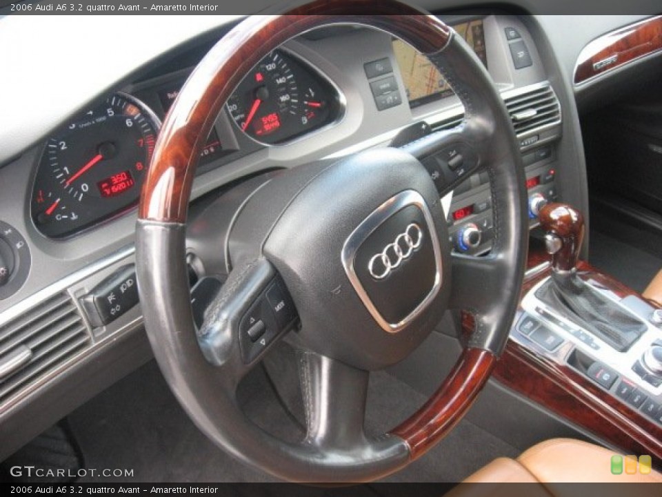 Amaretto Interior Steering Wheel for the 2006 Audi A6 3.2 quattro Avant #51792473